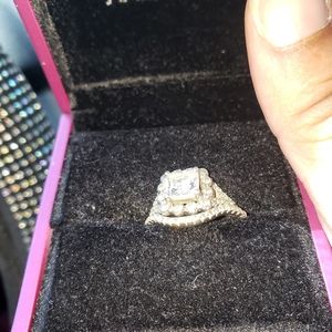 Wedding ring and band